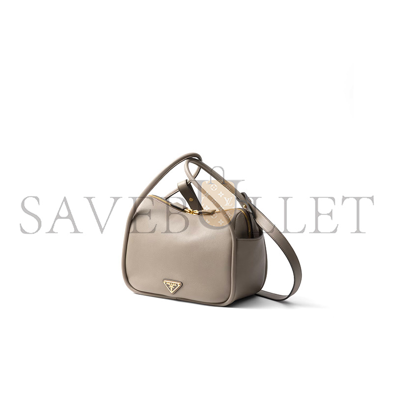 Pra*a darling leather handbag 1ba451 (25*18*10.5cm)